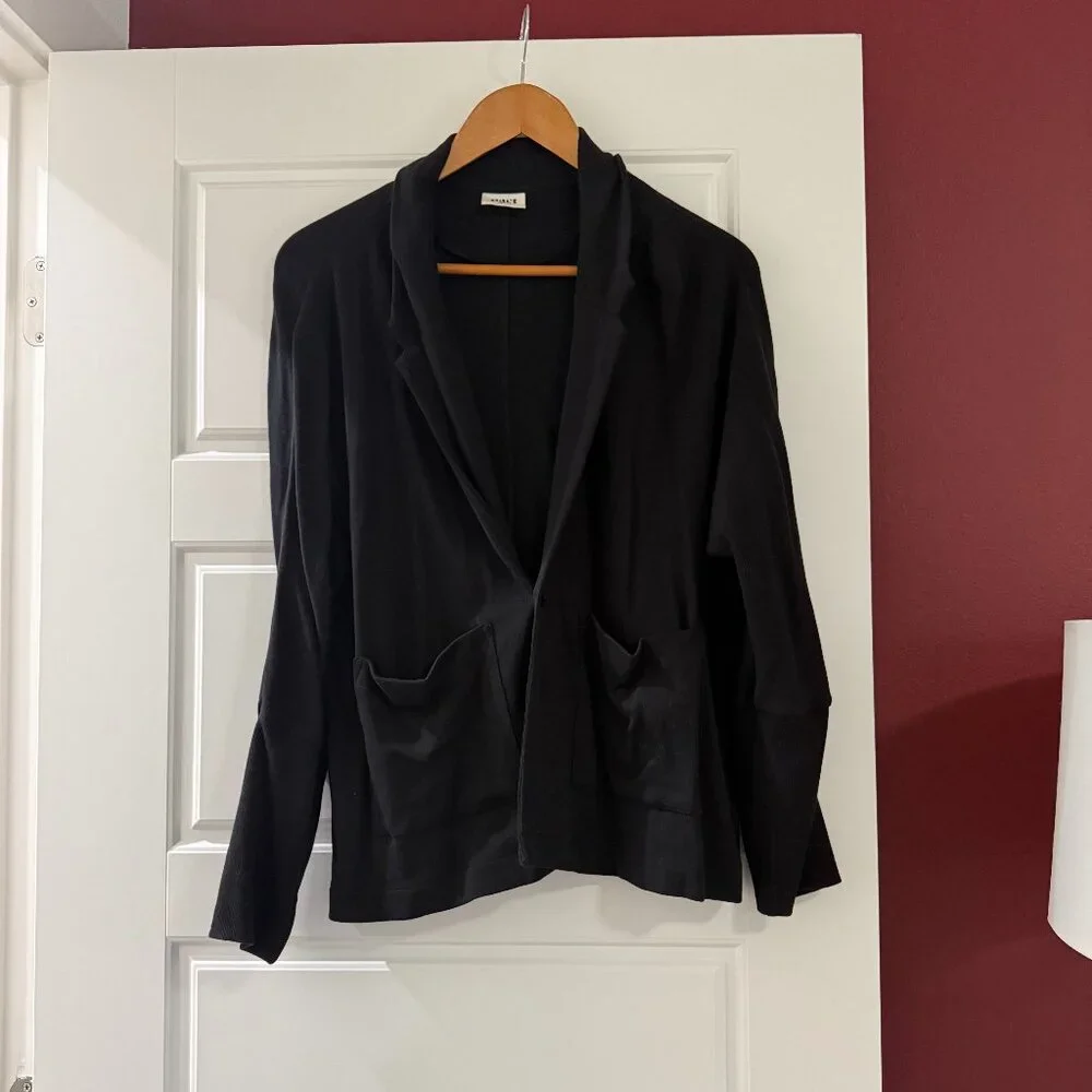 Pact Relaxed Airplane Jacket Black - Picture 4 of 6